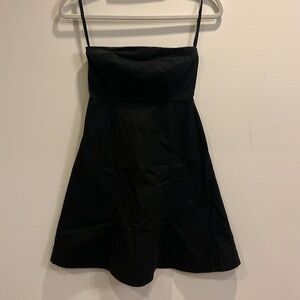 Classic A-Line Strapless Black Dress from GAP size 0